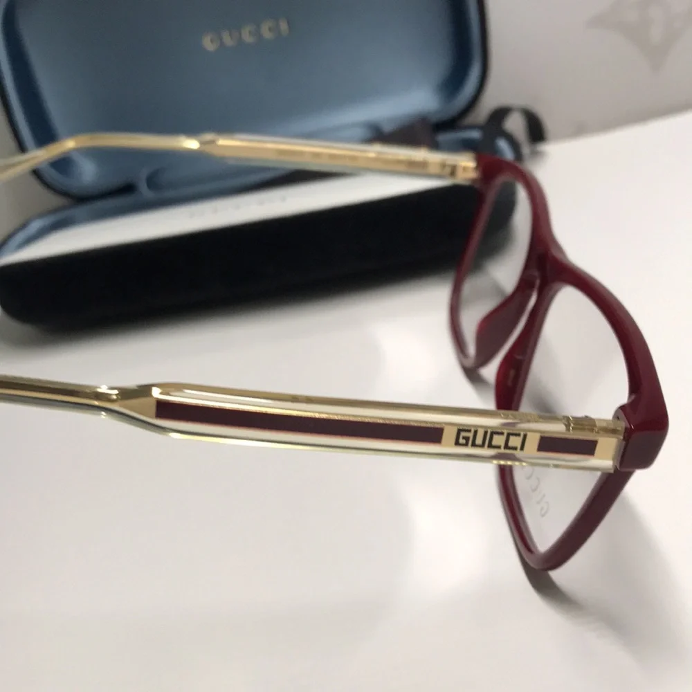 Gucci Burgundy Eyeglasses GG0561o 003